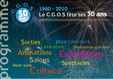 Programme 50 ans