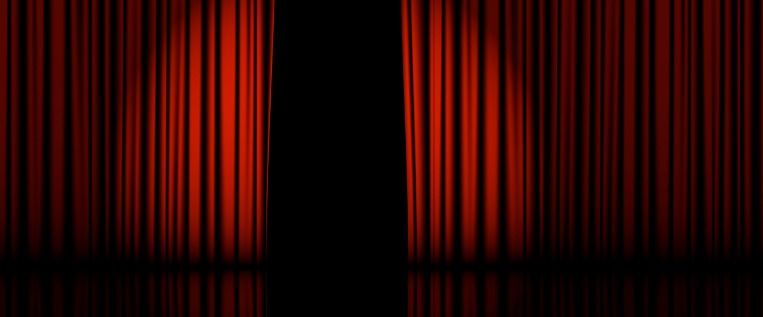 spotlight-on-stage-curtain-vector-illustration-eps-vector-id881860796
